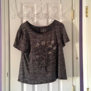 Daisy print soft tshirt